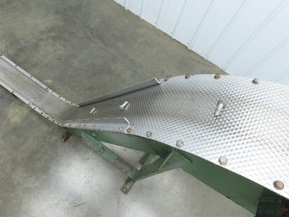 Livonia 8"x 88"L Magnetic Belt-Less Incline Chip Conveyor 42"Discharge -No Drive