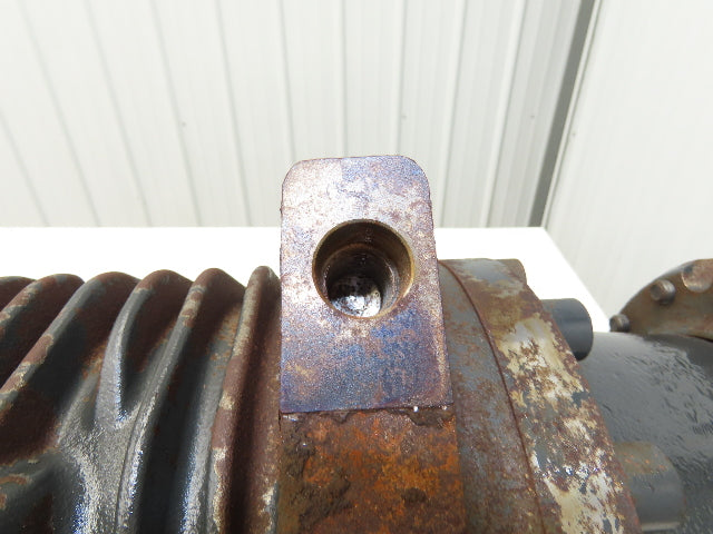 Linde AE30-11 Forklift Dual-Wheel & Motor Front Axle Assembly 14 Lug Off E32CL