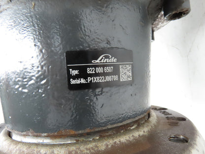 Linde AE30-11 Forklift Dual-Wheel & Motor Front Axle Assembly 14 Lug Off E32CL