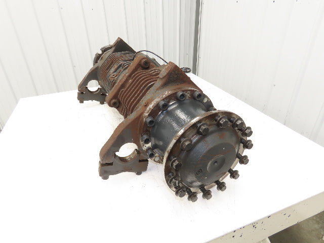 Linde AE30-11 Forklift Dual-Wheel & Motor Front Axle Assembly 14 Lug Off E32CL