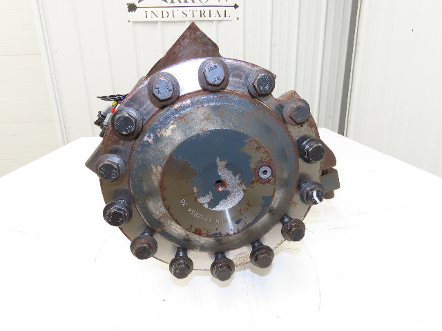 Linde AE30-11 Forklift Dual-Wheel & Motor Front Axle Assembly 14 Lug Off E32CL