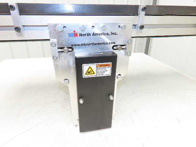 MK North America Low Profile Belt Conveyor 400mm x 1100mm Center Drive NO MOTOR