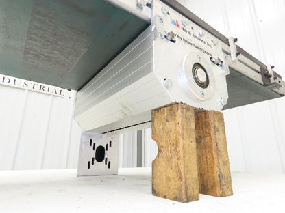 MK North America Low Profile Belt Conveyor 400mm x 1100mm Center Drive NO MOTOR