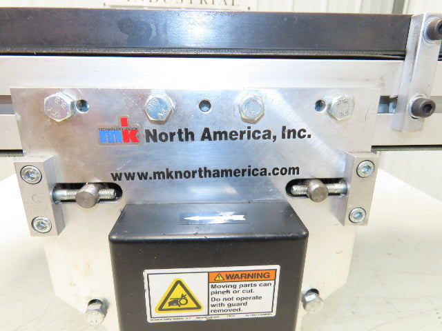 MK North America Low Profile Belt Conveyor 400mm x 1100mm Center Drive NO MOTOR