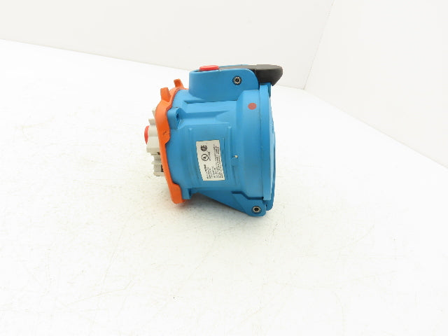 Meltric DSN60 Female Receptacle Plug 60A 3P+G 250VAC 3PH 7.5Hp Switch Rated 4X