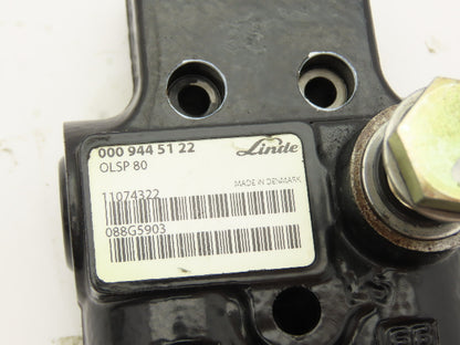 Linde 000 944 51 22 Forklift Hydraulic Pump Valve OLSP 80 Removed From E32CL