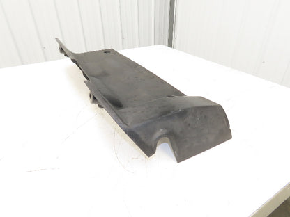 Linde 13474381300 Forklift Plastic Toe Kick Shroud Cover Removed From E32CL