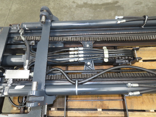 Linde E32CL Forklift Mast Class III 3 Stage 4 Lever 190" Lift 3655 lbs Max