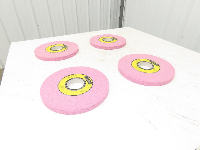 TRU-MAXX 06292015 Surface Grinding Wheel 12"Dia 1"Thick 3"Arbor 46 Grit Lot of 4