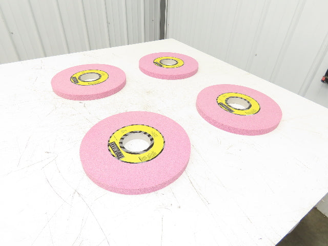 TRU-MAXX 06292015 Surface Grinding Wheel 12"Dia 1"Thick 3"Arbor 46 Grit Lot of 4