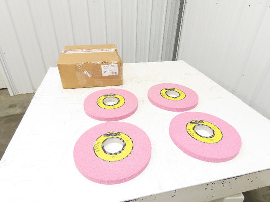 TRU-MAXX 06292015 Surface Grinding Wheel 12"Dia 1"Thick 3"Arbor 46 Grit Lot of 4