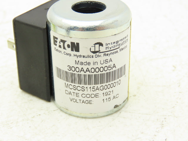 Eaton Hydraulics 300AA00005A Valve Coil 115VAC Lot of 2