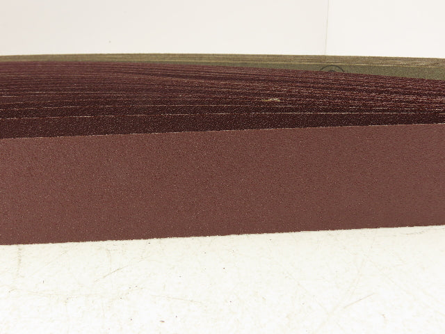 3M 341D  2"x 72" Sanding Belt 80 Grit Sandpaper Aluminum Oxide Cloth Lot of 29