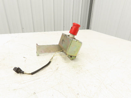 Linde Forklift E Stop With Bracket Removed From E32CL
