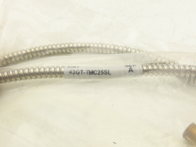 Allen Bradley 43GT-TMC25SL Glass Fiber Optic Cable Stainless 36" Ser A