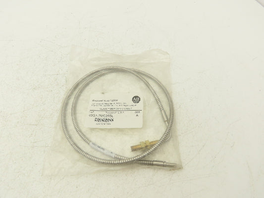 Allen Bradley 43GT-TMC25SL Glass Fiber Optic Cable Stainless 36" Ser A