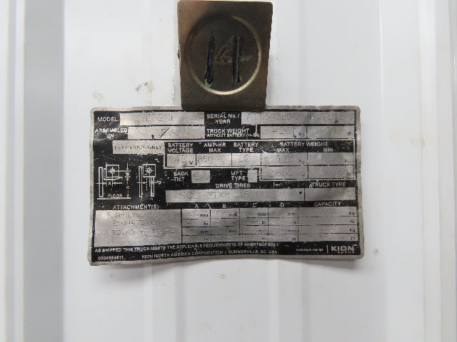 Linde 390 360 18 29 Forklift Motor Controller 48VDC Removed From E32CL