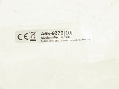 Alysium-Tech A65-9270[10] 10 Meter Cable w/12-Pin 90 Degree 10mm Quick Connect
