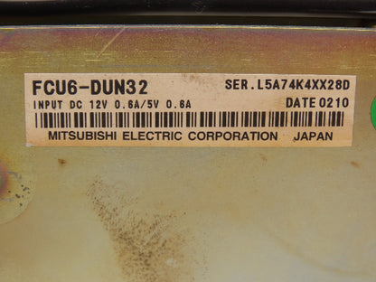 Mitsubishi FCU6-DUN32 Control Display LCD System Module 10" Screen