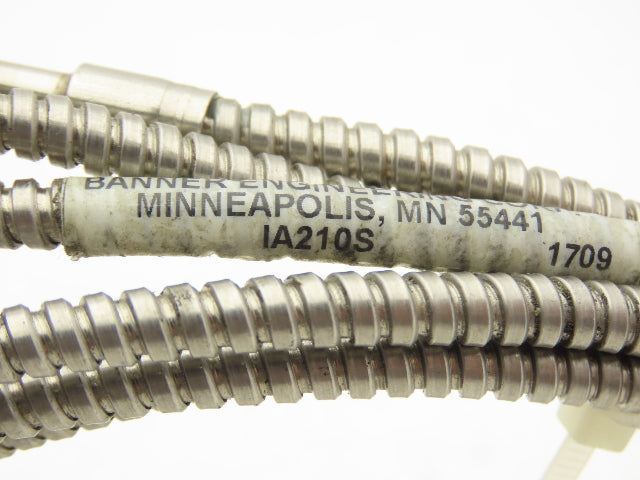 Banner Engineering IA210S Heavy Duty Right Angle Fiber Optic Cable 3 Meter