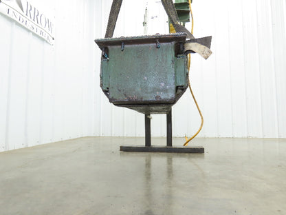 Livonia 8"x 74"L Magnetic Belt-Less Incline Chip Conveyor 50" Discharge 230/460V