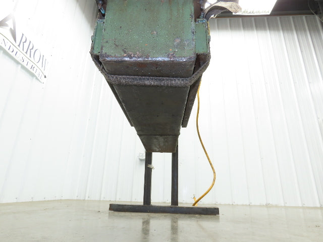 Livonia 8"x 74"L Magnetic Belt-Less Incline Chip Conveyor 50" Discharge 230/460V