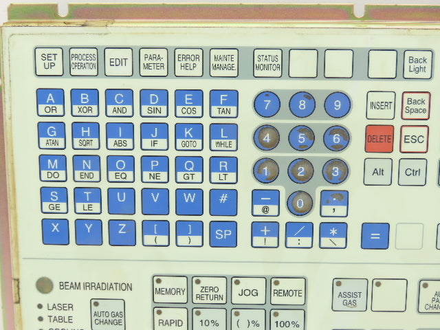 Mitsubishi N401-2005 FP5-MD106 Keypad Control Laser Operator System Module
