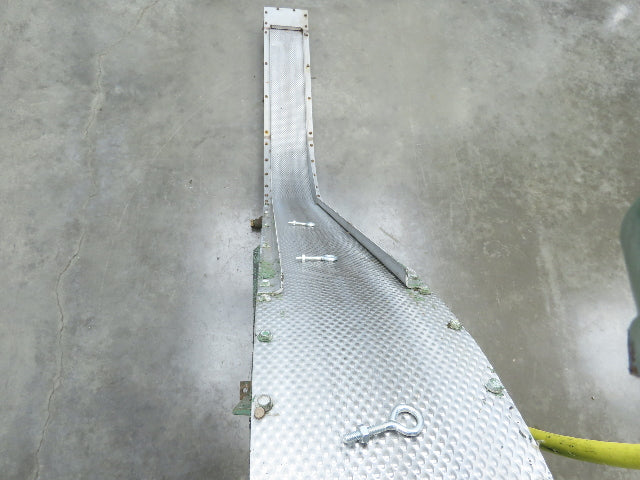 Livonia 8"x 87"L Magnetic Belt-Less Incline Chip Conveyor 42"Discharge 230/460V