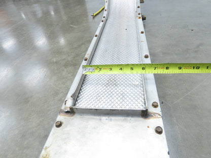 Livonia 8"x 87"L Magnetic Belt-Less Incline Chip Conveyor 42"Discharge 230/460V