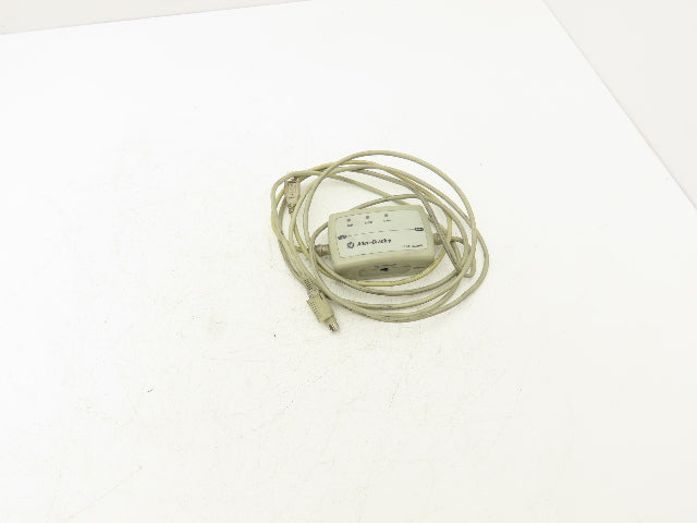 Allen Bradley 1784-U2DHP/A USB-to-Data Highway Plus 8-Pin DIN Cable FW/REV 1.007