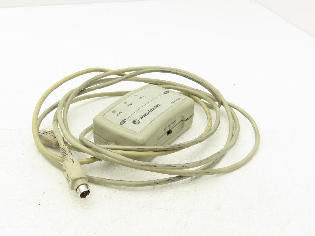 Allen Bradley 1784-U2DHP/A USB-to-Data Highway Plus 8-Pin DIN Cable FW/REV 1.007