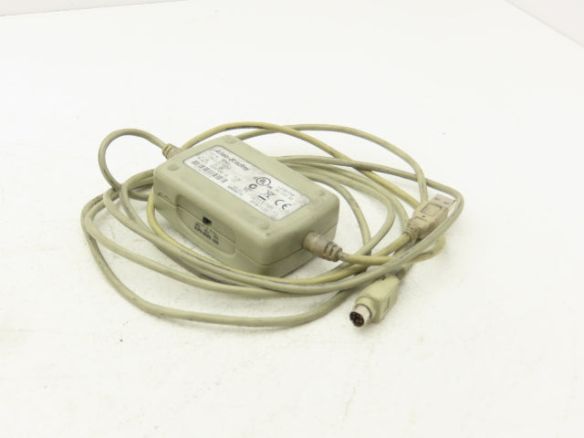Allen Bradley 1784-U2DHP/A USB-to-Data Highway Plus 8-Pin DIN Cable FW/REV 1.007