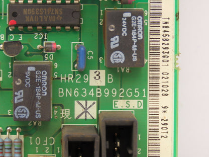 Mitsubishi HR293 BN634B992G51 Circuit Board Control Panel Laser ESD