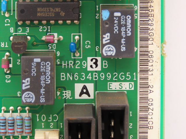 Mitsubishi HR293 BN634B992G51 Circuit Board Control Panel Laser ESD HR293B