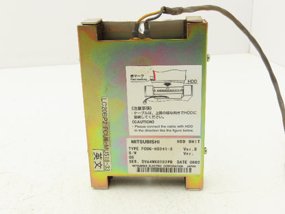 Mitsubishi FCU6-HD241-3 HDD Unit Hard Drive Memory Module for Control Panel