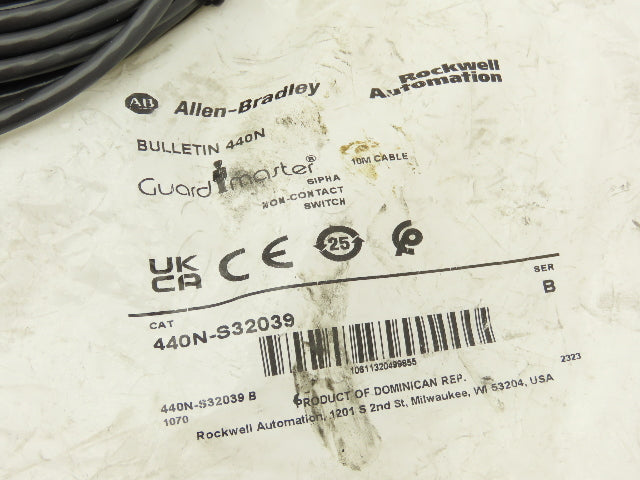Allen Bradley 440N-S32039 SensaGuard Safety Non Contact Switch No Actuator