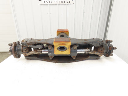 Linde E32CL Forklift Rear 5 Lug Axle Dual Hydraulic Steering Assembly