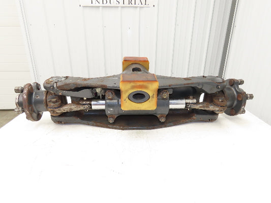 Linde E32CL Forklift Rear 5 Lug Axle Dual Hydraulic Steering Assembly