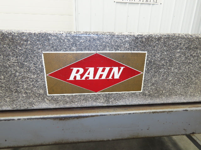 Rahn Granite Surface Inspection Plate Grade A 60" x 36" x 8" w/Stand