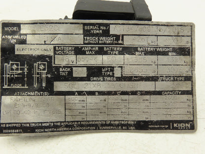 Linde 0009732997 Forklift Forward Reverse Selector Directional Switch Off E32CL