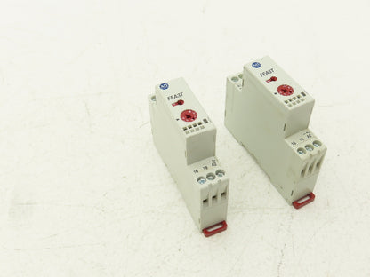 Allen Bradley 700-FEA3TU23 On-Delay Timer Relay 24-240VAC  24-48VDC Lot of 2