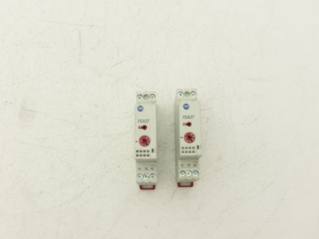 Allen Bradley 700-FEA3TU23 On-Delay Timer Relay 24-240VAC  24-48VDC Lot of 2