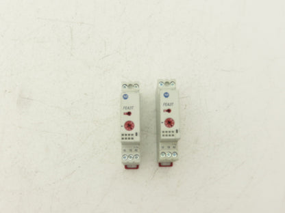 Allen Bradley 700-FEA3TU23 On-Delay Timer Relay 24-240VAC  24-48VDC Lot of 2