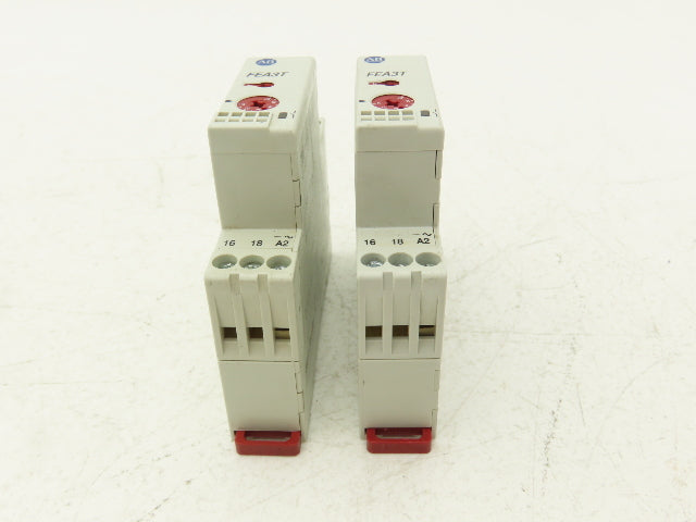 Allen Bradley 700-FEA3TU23 On-Delay Timer Relay 24-240VAC  24-48VDC Lot of 2
