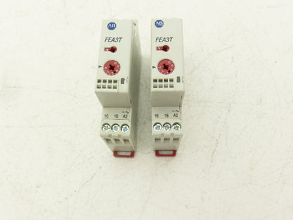 Allen Bradley 700-FEA3TU23 On-Delay Timer Relay 24-240VAC  24-48VDC Lot of 2