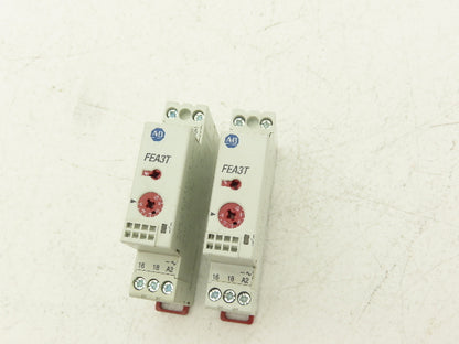 Allen Bradley 700-FEA3TU23 On-Delay Timer Relay 24-240VAC  24-48VDC Lot of 2