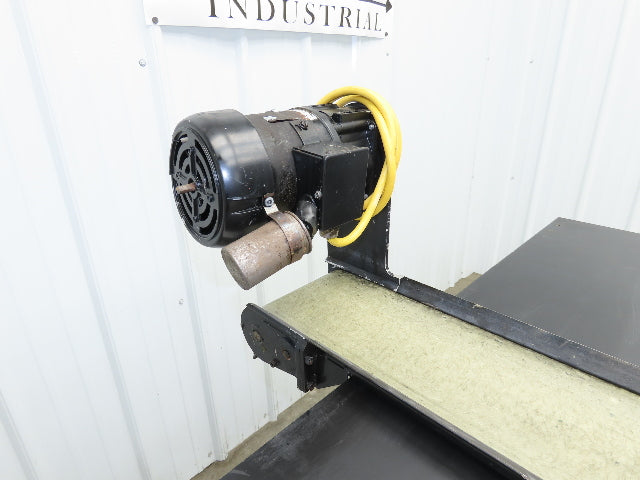 Pax D0805-NL040A 8"x 58"L Low Profile Belt Conveyor Die Press Bolster Scrap 115V