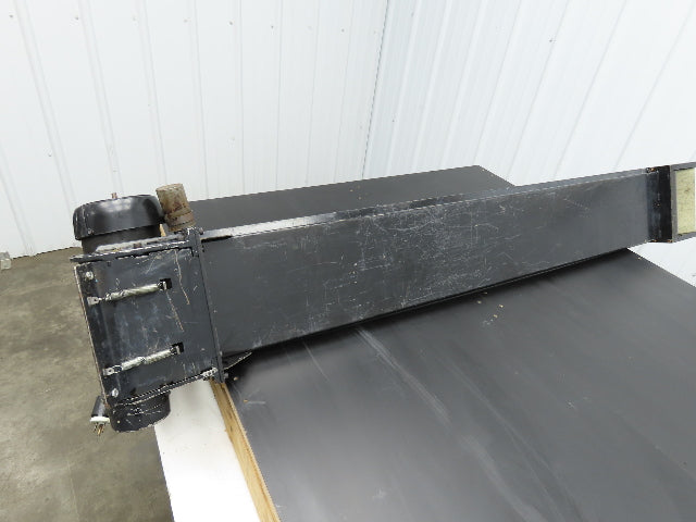 Pax D0805-NL040A 8"x 58"L Low Profile Belt Conveyor Die Press Bolster Scrap 115V