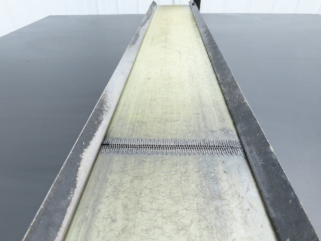 Pax D0805-NL040A 8"x 58"L Low Profile Belt Conveyor Die Press Bolster Scrap 115V