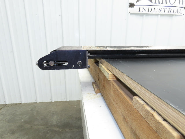 Pax D0805-NL040A 8"x 58"L Low Profile Belt Conveyor Die Press Bolster Scrap 115V